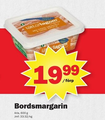 Pekås Bordsmargarin Arla erbjuda