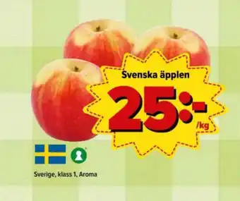 Östenssons Wernerssons äpplen erbjuda