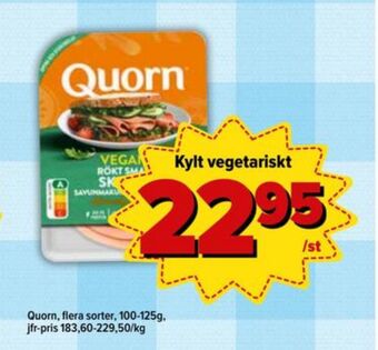 Östenssons Quorn vegetarpålägg erbjuda