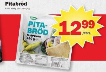 Pekås Coop pitabröd erbjuda