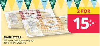 Tempo Eldorado baguetter erbjuda