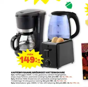 Epic kaffebryggare