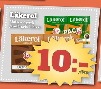 Bonum Matmarknad Läkerol erbjuda