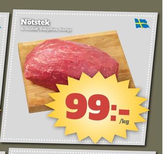 Bonum Matmarknad Nötstek erbjuda