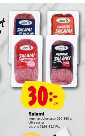 City Gross Salami erbjuda