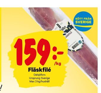 City Gross Fläskfilé erbjuda