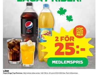 Coop Extra Läsk erbjuda