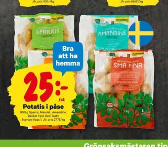 City Gross Potatis i påse erbjuda