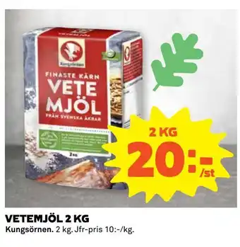 Coop Extra Vetemjöl 2 kg erbjuda