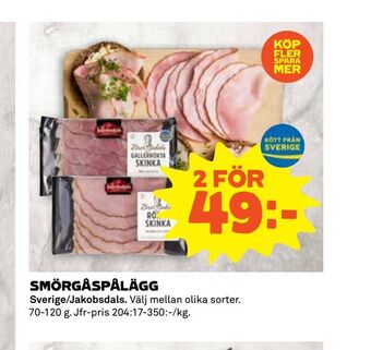 Coop Extra Smörgåspålägg erbjuda