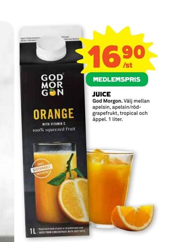 Coop Forum Juice erbjuda