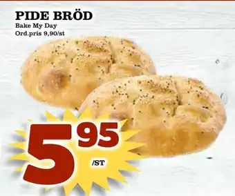 Din Mat Pide bröd erbjuda