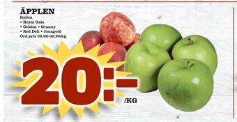 Din Mat Äpplen erbjuda