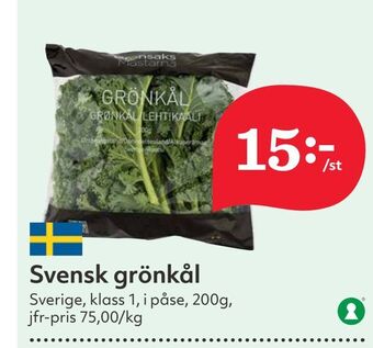 Hemköp Svensk grönkål erbjuda