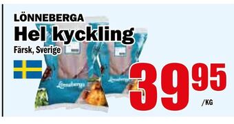 Matdax Hel kyckling erbjuda