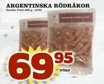 Argentinska rödräkor