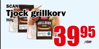 Matdax Tjock grillkorv erbjuda