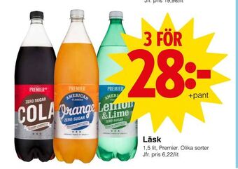 Matöppet Läsk erbjuda
