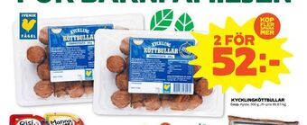 Stora Coop Kycklingköttbullar erbjuda