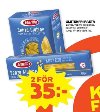 Stora Coop Glutenfri pasta erbjuda