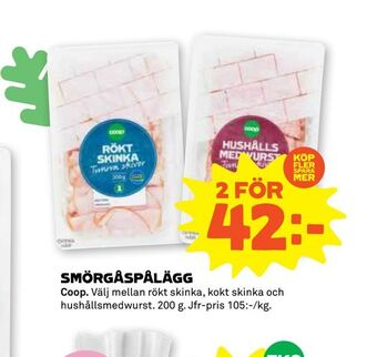 Stora Coop Smörgåspålägg erbjuda
