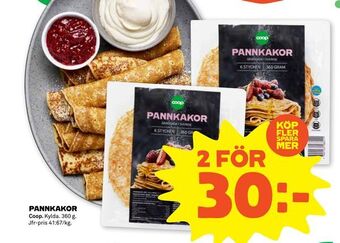 Stora Coop Pannkakor erbjuda