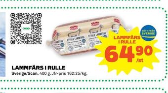 Stora Coop Lammfärs i rulle erbjuda