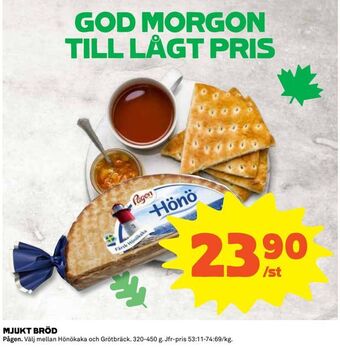 Coop Konsum Mjukt bröd erbjuda