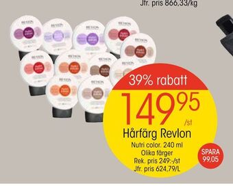 EKO Hårfärg revlon erbjuda