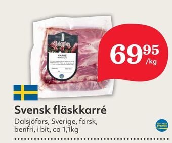 Hemköp Svensk fläskkarré erbjuda