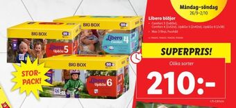 Libero blöjor