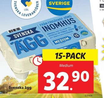 Lidl Svenska ägg erbjuda