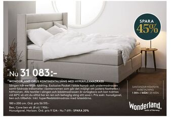 Seng Wonderland sängar erbjuda