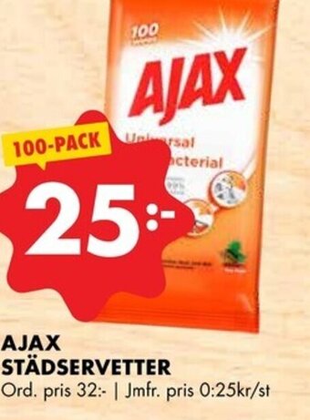 ÖoB Ajax Städservetter erbjuda
