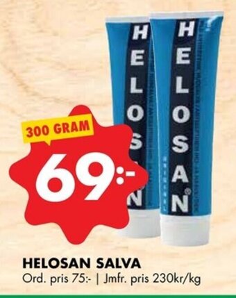 ÖoB Helosan Salva erbjuda