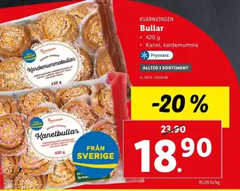 Lidl Bullar erbjuda