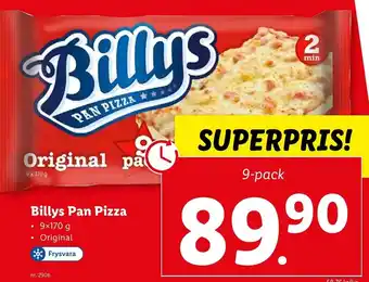 Lidl Billys Pan Pizza erbjuda