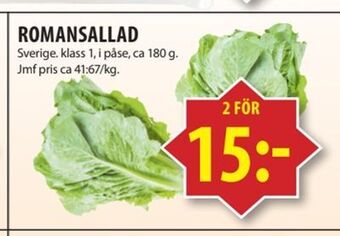 Matvärlden Tensta Romansallad erbjuda