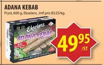 Matvärlden Tensta Adana kebab erbjuda