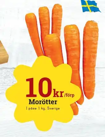 minmatbutik Morötter erbjuda