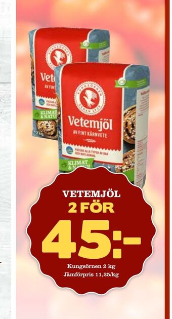 Nelins Vetemjöl erbjuda