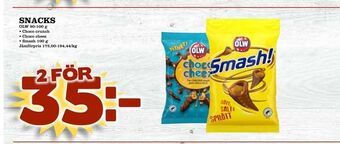 Nelins Snacks erbjuda