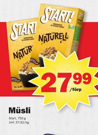 Pekås Müsli erbjuda