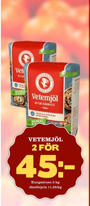 Nya Pulsen Vetemjöl erbjuda