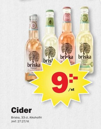 Pekås Cider erbjuda