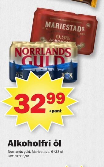 Pekås Alkoholfri öl erbjuda