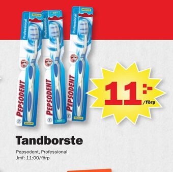 Pekås Tandborste erbjuda