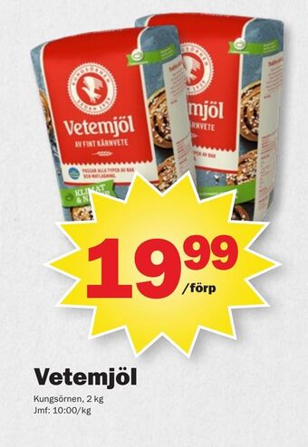 Pekås Vetemjöl erbjuda