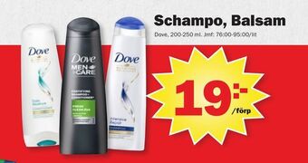 Pekås Schampo, balsam erbjuda