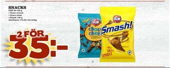 Supergrossen Snacks erbjuda
